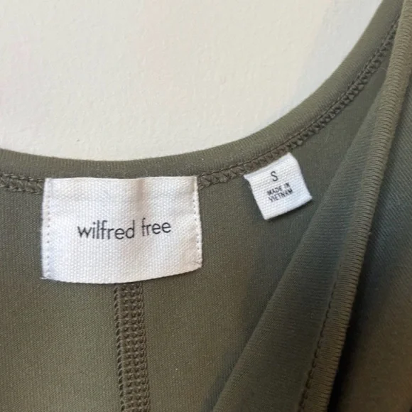 Wilfred Free Olive Green Top - Picture 6 of 8